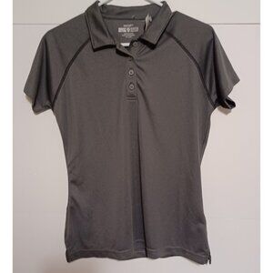 Fersten Worldwide Size Small Ladies Ferst-Dry Polo Shirt Gray